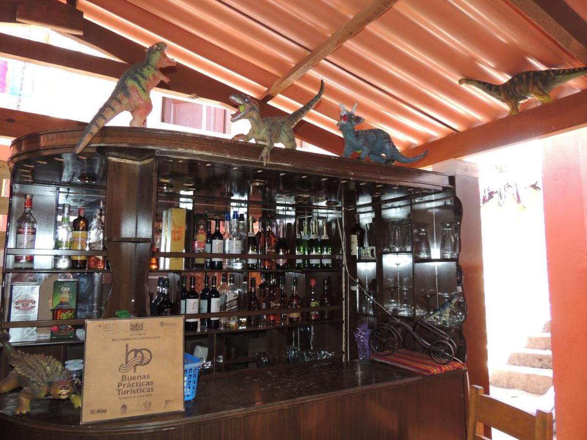 Hostal Dinosaurio Bed and Breakfast Torotoro Esterno foto